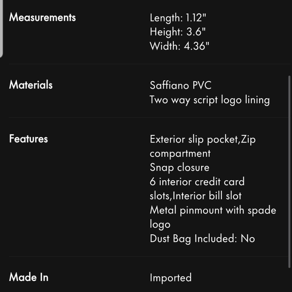 Kate Spade New York Strawberry Small Zip Wallet - Picture 9 of 10